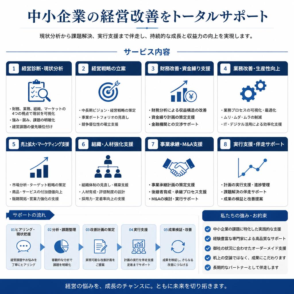 5. 経営改善に向けた具体的な提案