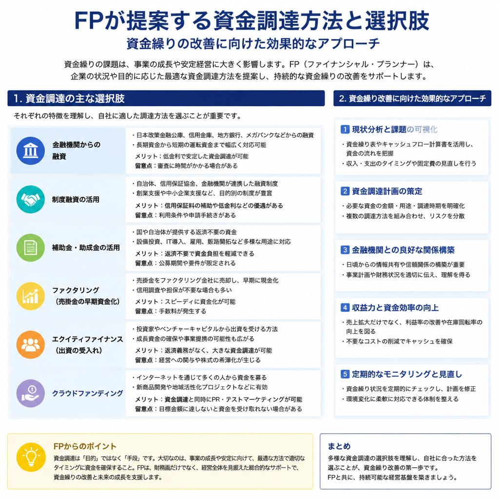 資金調達の最適化