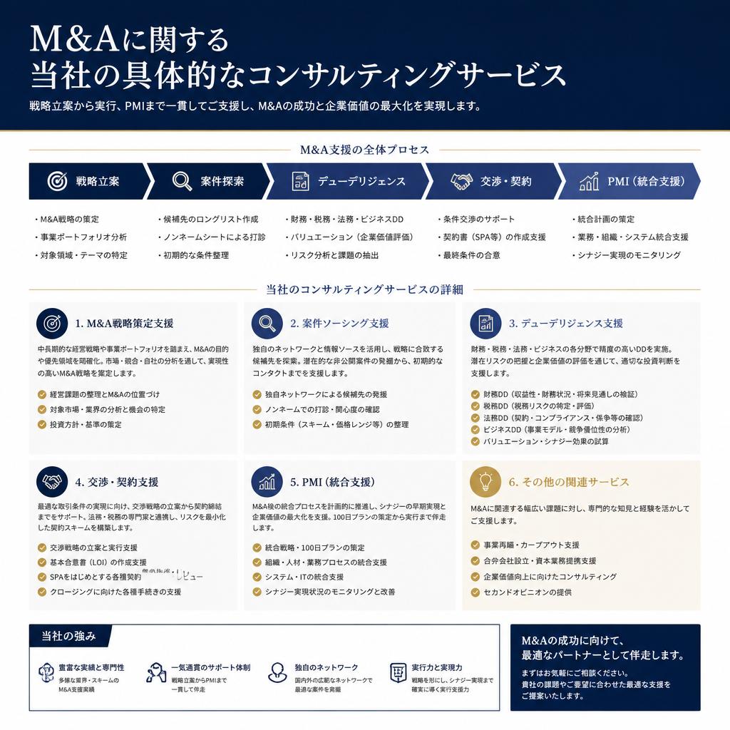 当社のサポート内容