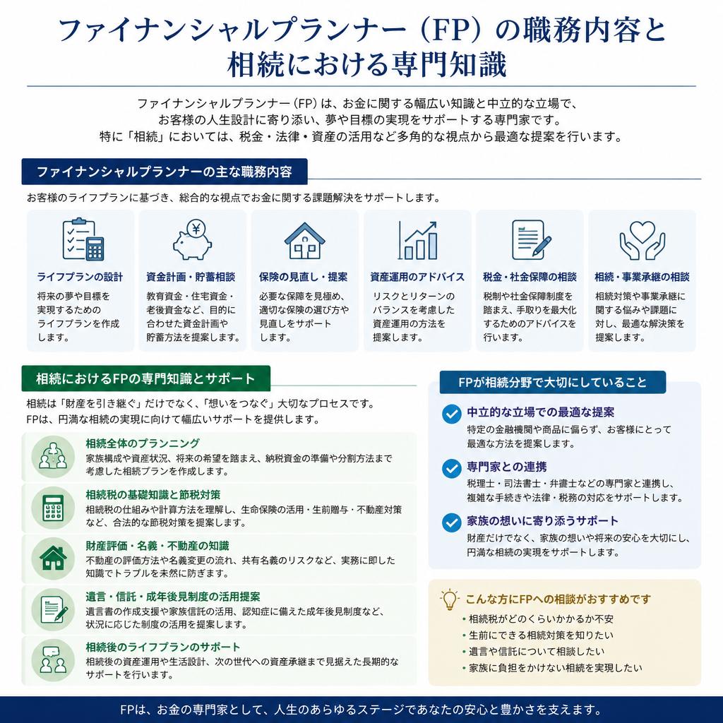 2. ファイナンシャルプランナーの役割