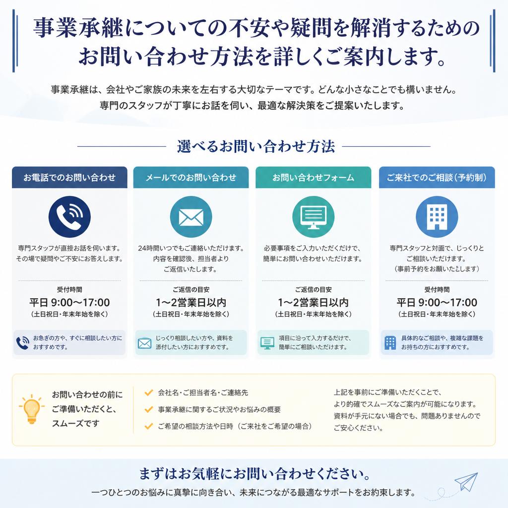 7. お問い合わせ・無料相談のご案内