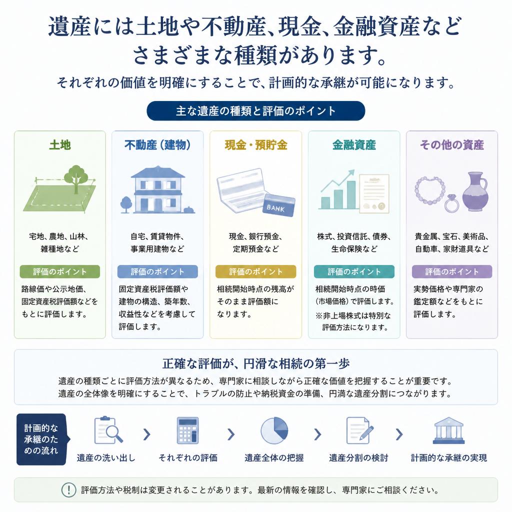 遺産の種類とその価値