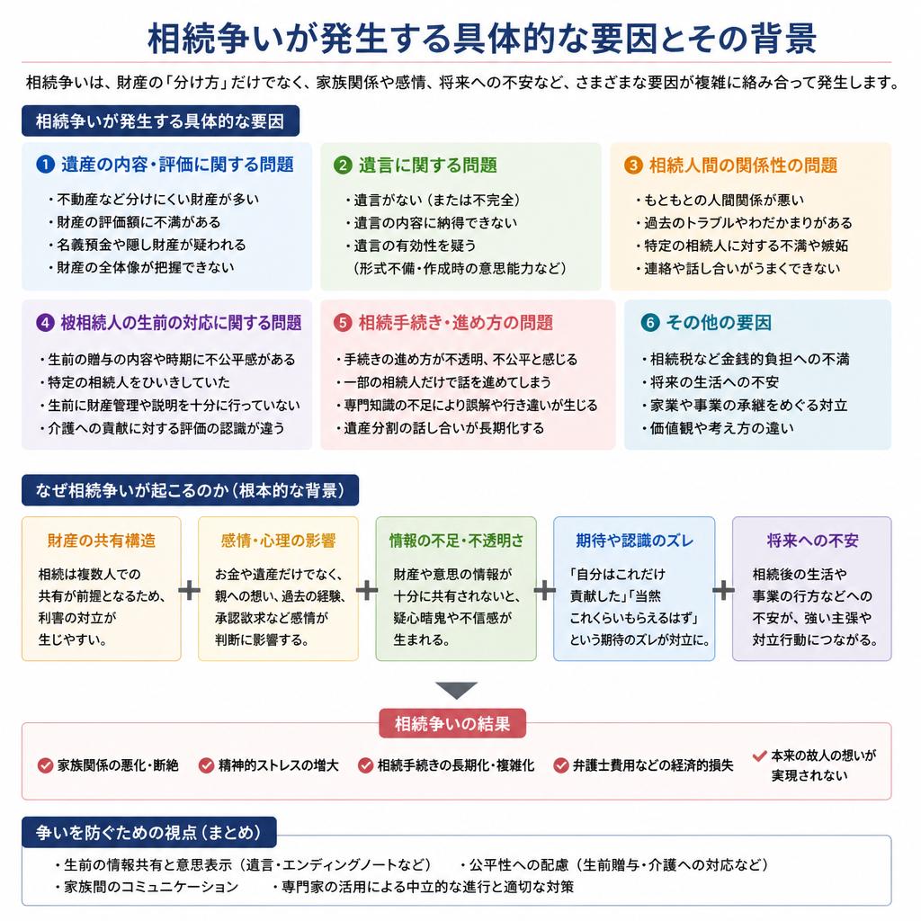 争いが生まれる背景