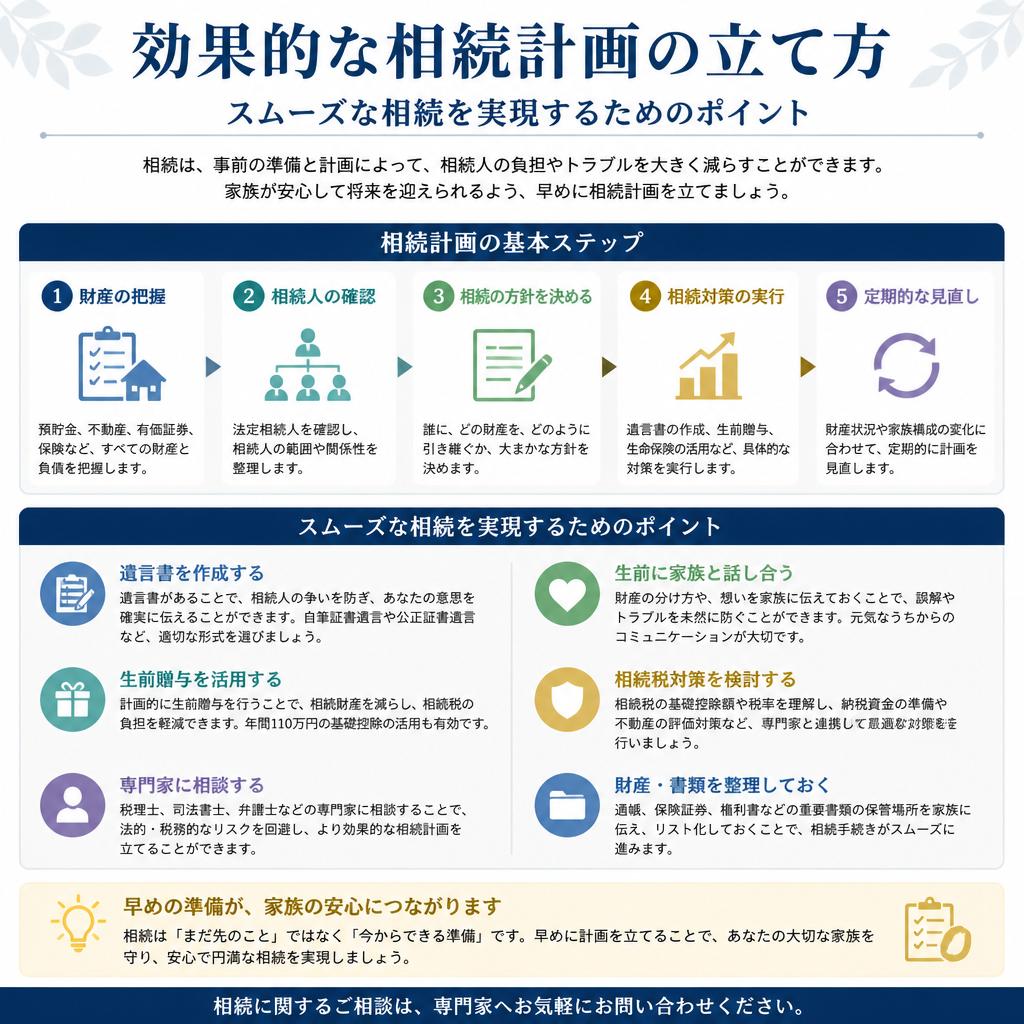 相続計画の立て方