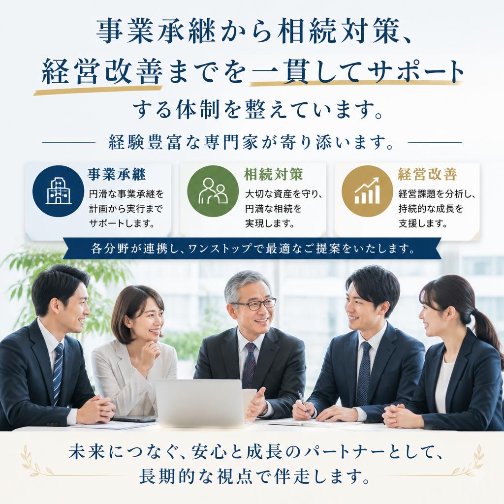5. 専門家によるワンストップサポート