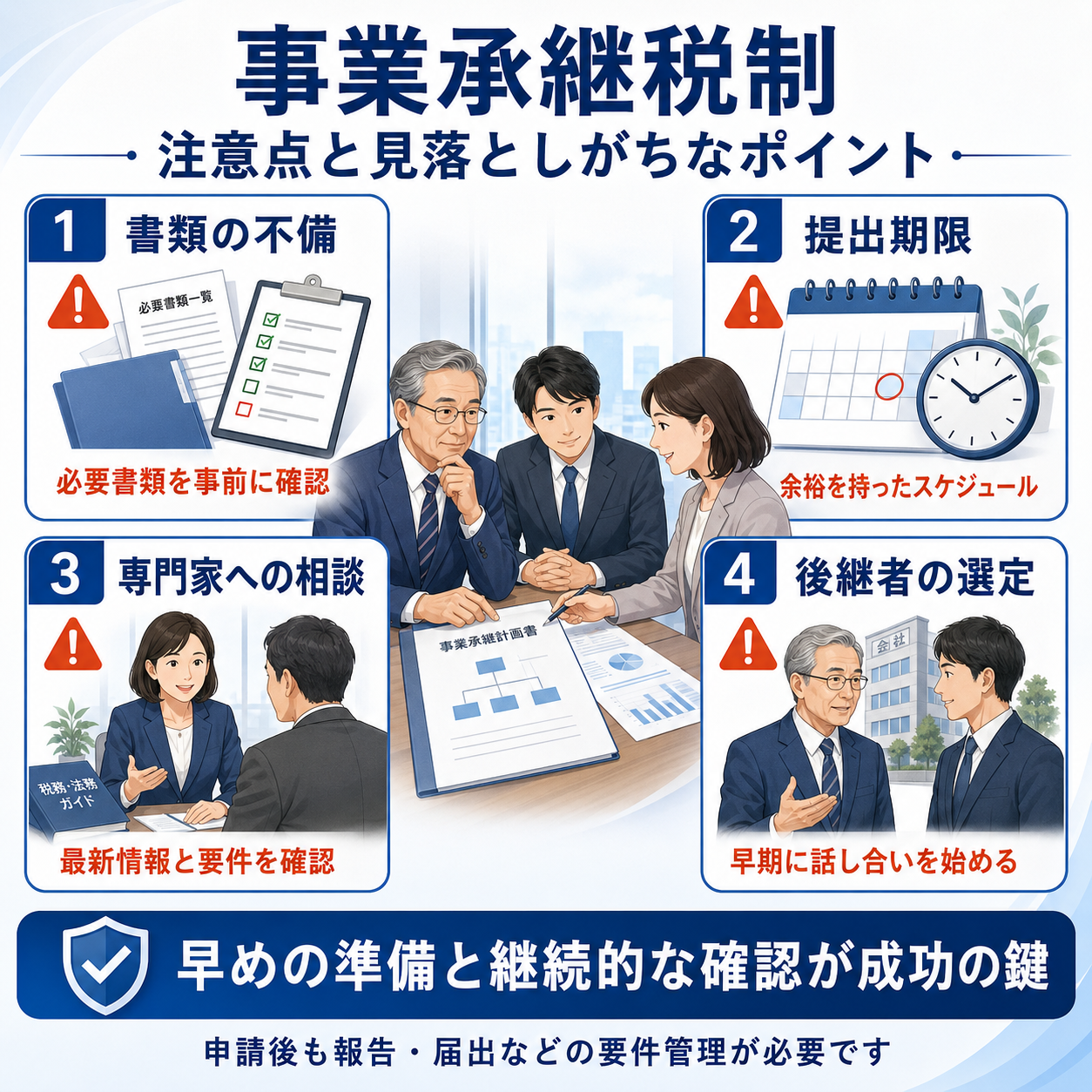 注意点と見落としがちなポイント